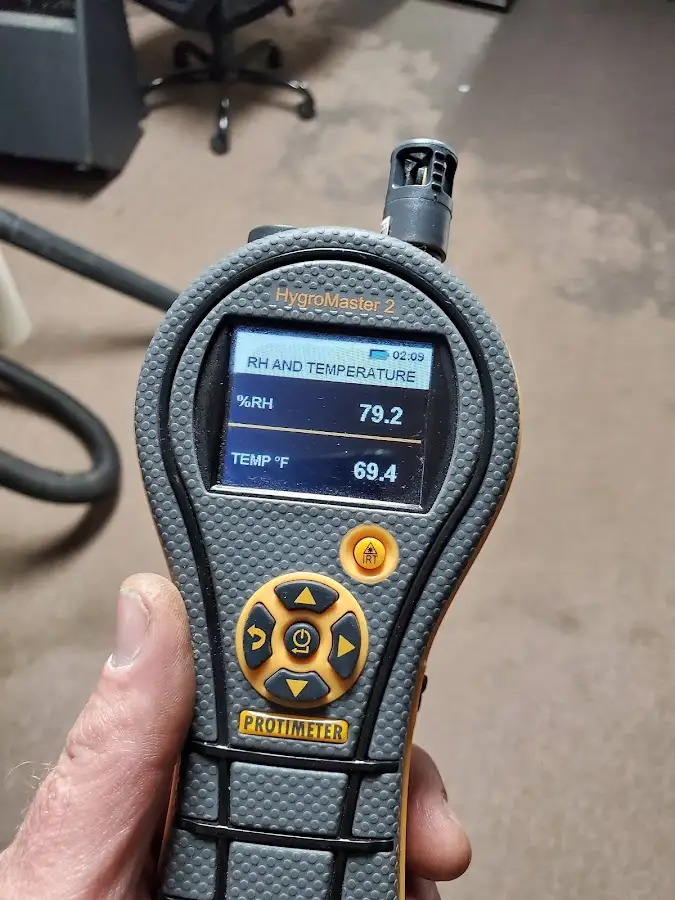 Moisture meter humidity assessment for Mold Remediation & Removal in West Manheim